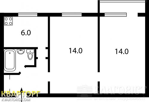 Sell 2-room apartment. Киев, Лаврська — photo 3
