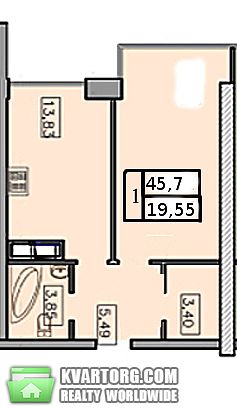 Sell 1-room apartment. Одесса, Французский бульвар — photo 2