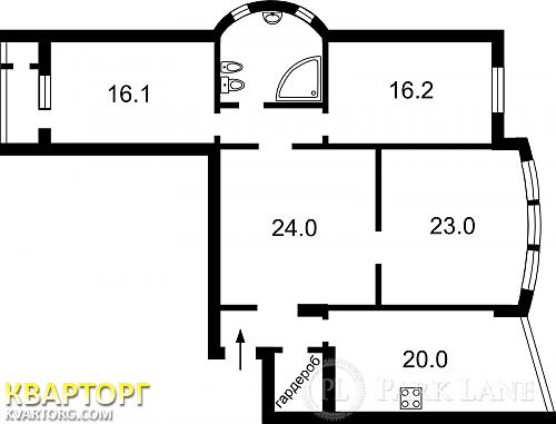 Sell 3-room apartment. Киев, Кривоноса — photo 3
