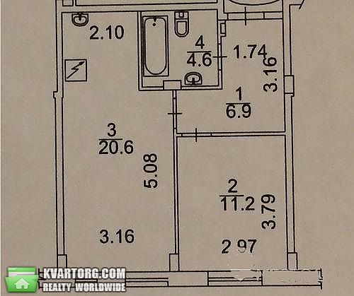 Sell 1-room apartment. Киев, Регенераторная — photo 7