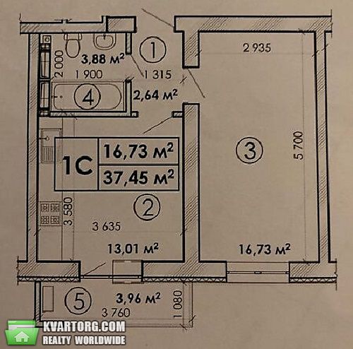 Sell 1-room apartment. Киев,  Коломиевский пер — photo 3