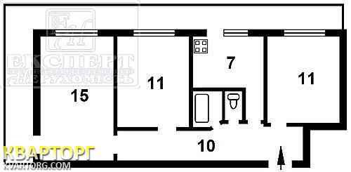 продам 3-комнатную квартиру. Киев,  Тростянецкая - фото 3