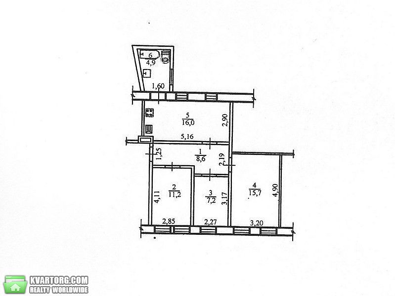 Sell 3-room apartment. Днепропетровск, Юрия Савченка — photo 1