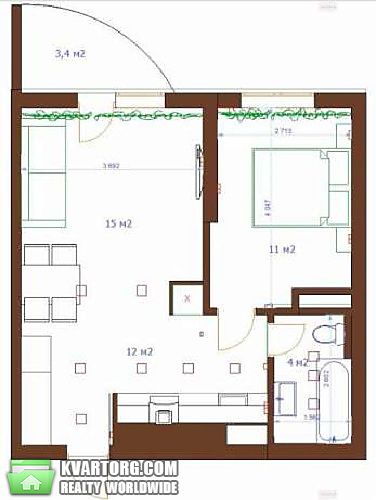 Sell 2-room apartment. Киев,  Ломоносова — photo 10