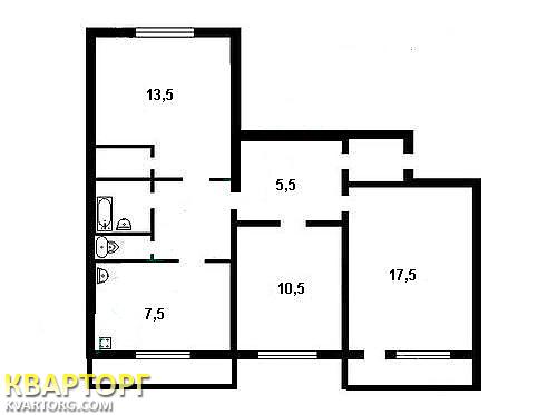 Sell 3-room apartment. Киев,  Прилужная — photo 2