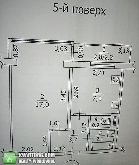Sell 1-room apartment. Киев,  Никольско-Слободская — photo 4