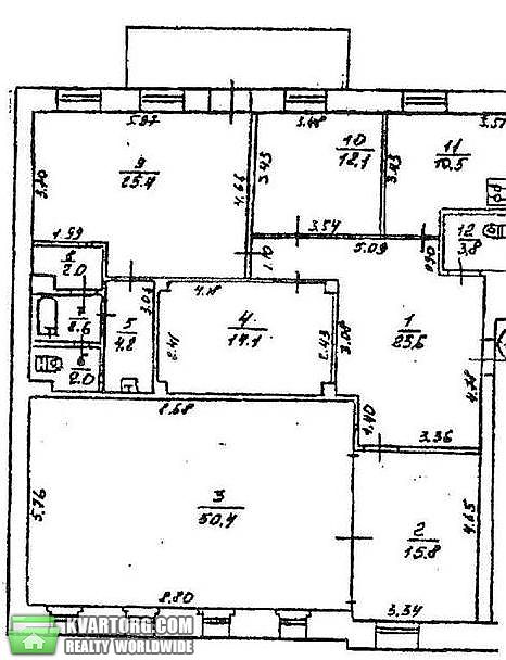 Sell multi-room apartment. Киев,  Музейный пер — photo 6
