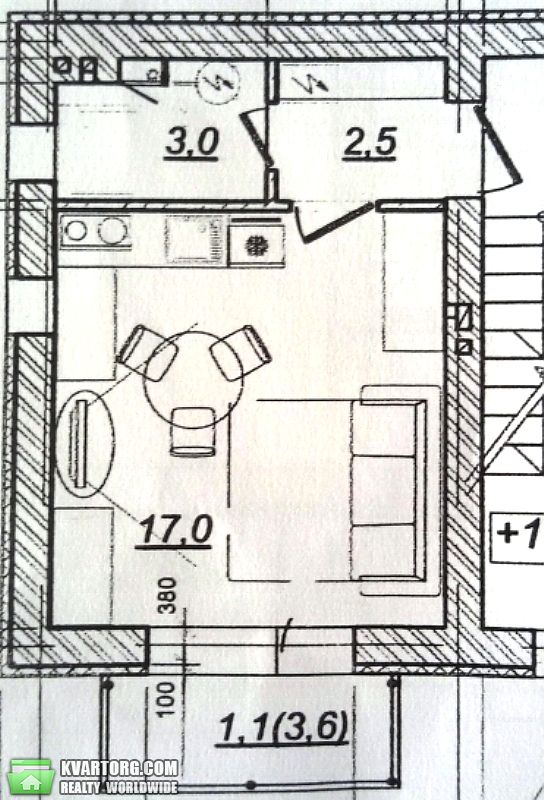 Sell 1-room apartment. Одесса, Средняя — photo 1