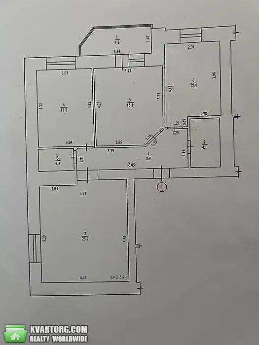 Sell 3-room apartment. Полтава, половка — photo 3