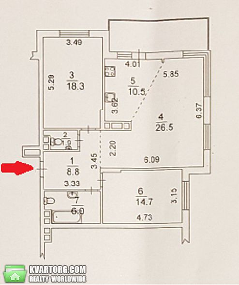 Sell 3-room apartment. Киев,  Петрицкого — photo 6