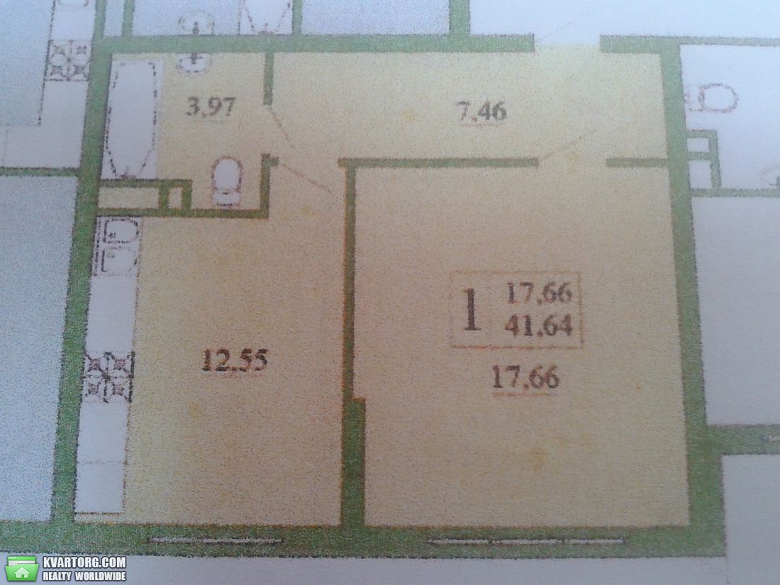 Sell 1-room apartment. Киев,  Ломоносова — photo 1