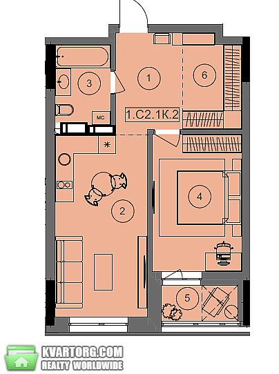Sell 1-room apartment. Киев,  Расковой — photo 10