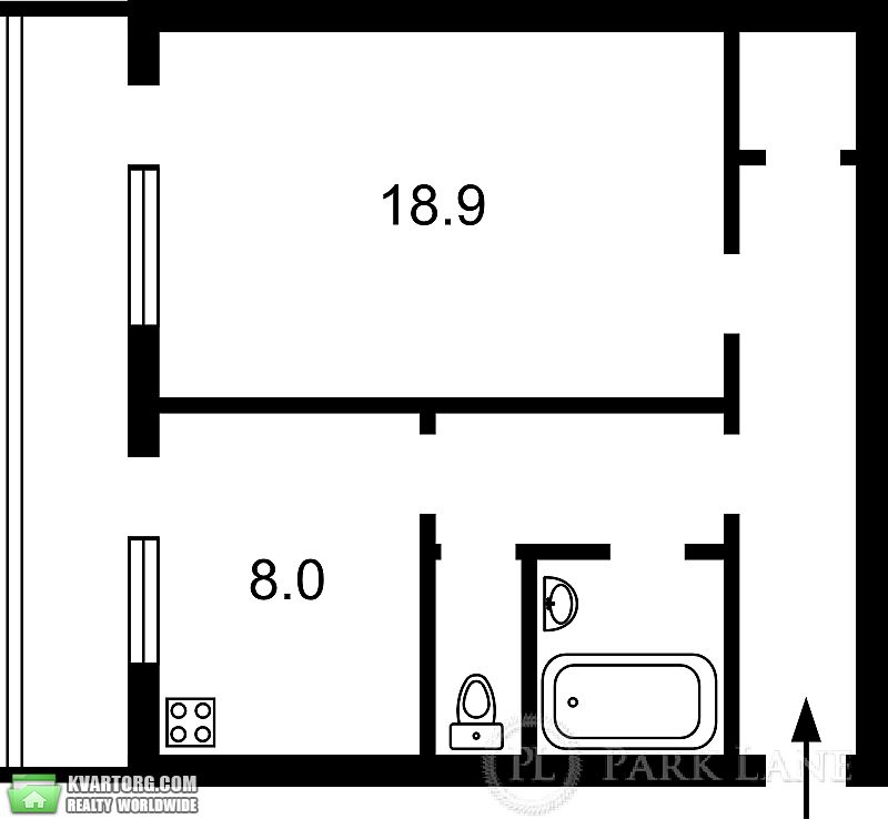 Sell 1-room apartment. Киев,  Армянская — photo 7