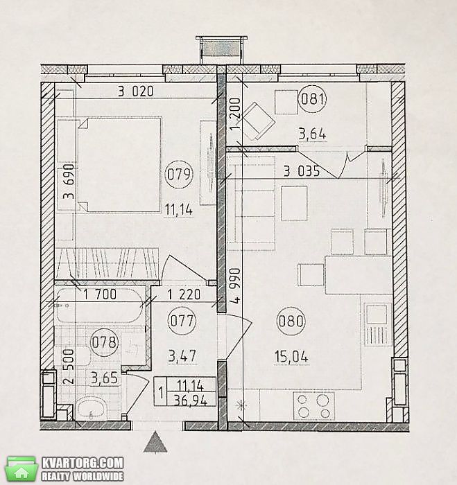 Sell 1-room apartment. Киев, Максимовича — photo 6