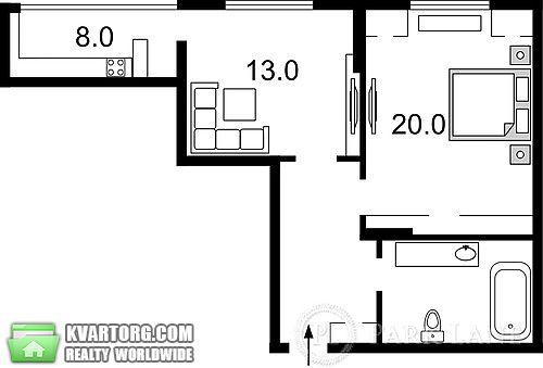 Sell 2-room apartment. Киев, Краснозвездный пр — photo 10