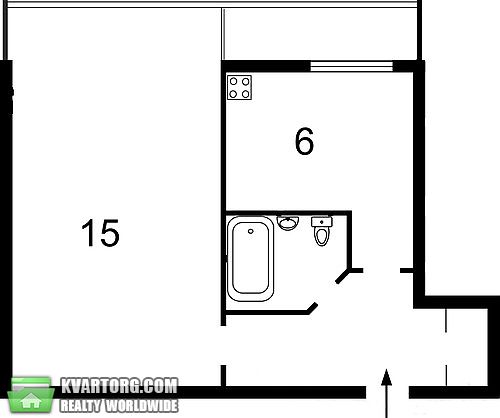 Sell 1-room apartment. Киев, Курчатова — photo 6