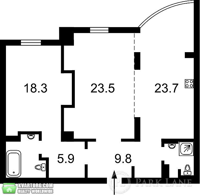 Sell 2-room apartment. Киев,  Дмитриевская — photo 2