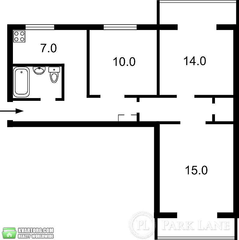 Sell 3-room apartment. Киев,  Майорова — photo 10