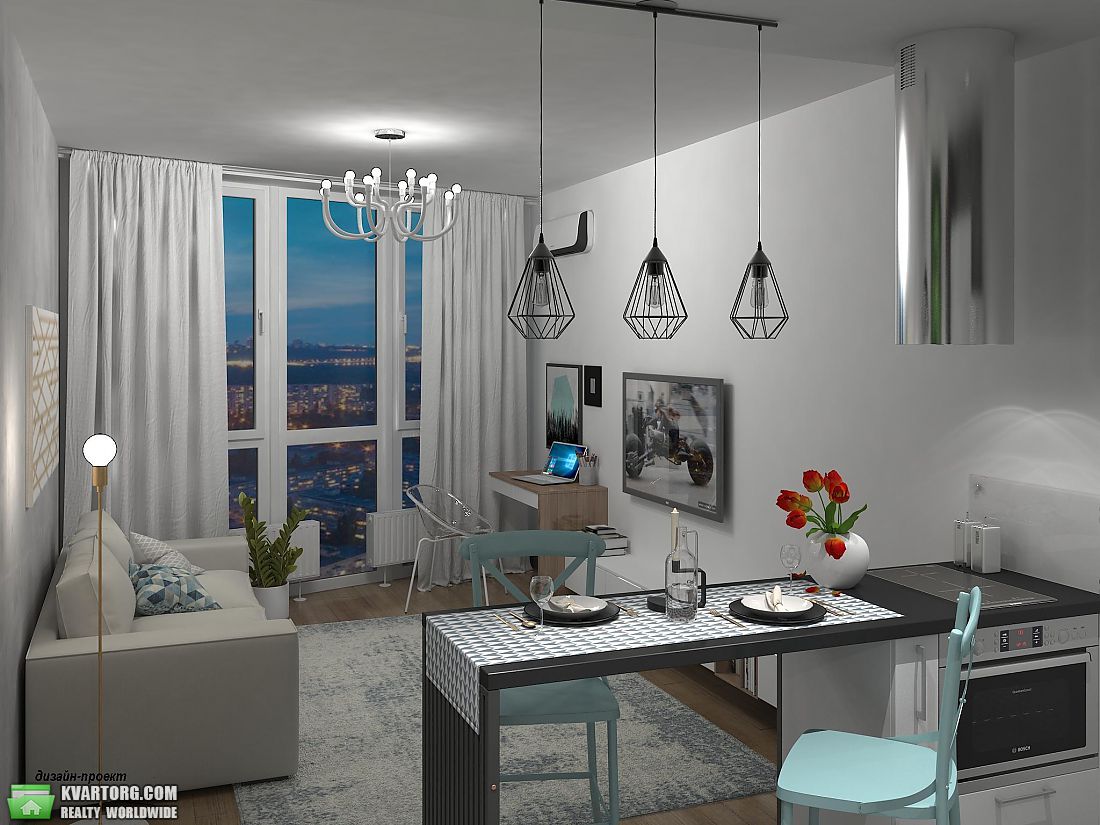Sell 1-room apartment. Киев,  Воссоединения пр — photo 1