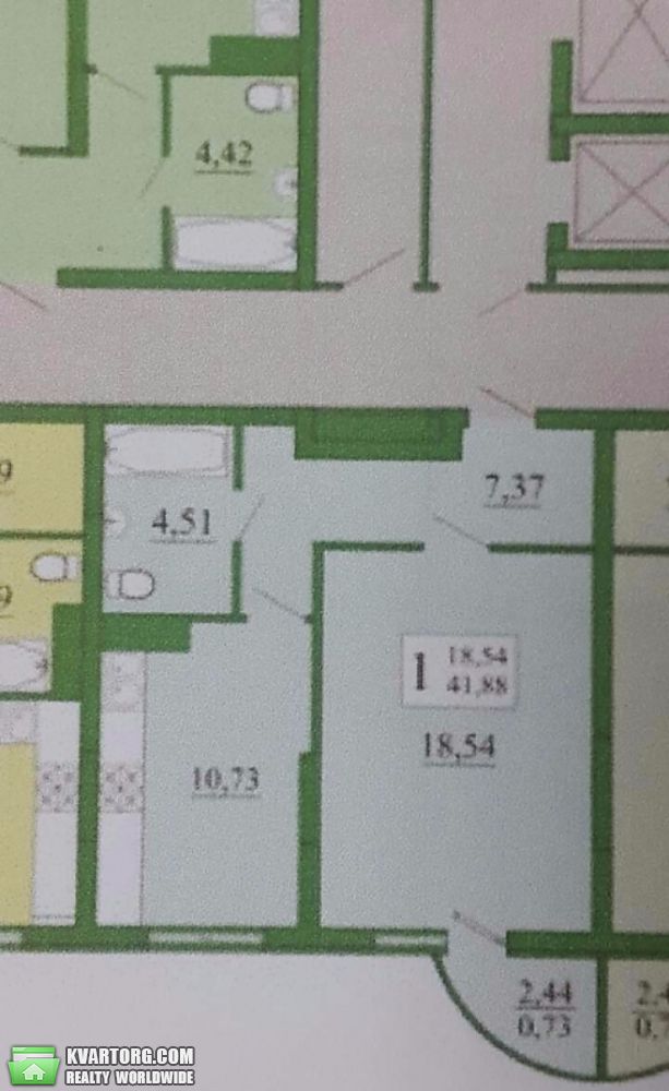 Sell 1-room apartment. Киев,  Ломоносова — photo 7