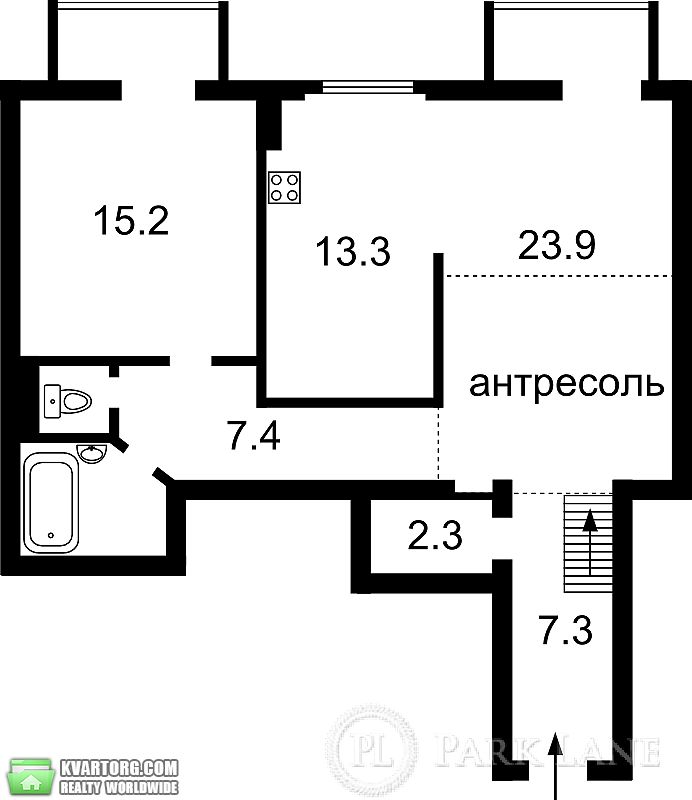Sell 2-room apartment. Киев, Саксаганского — photo 8