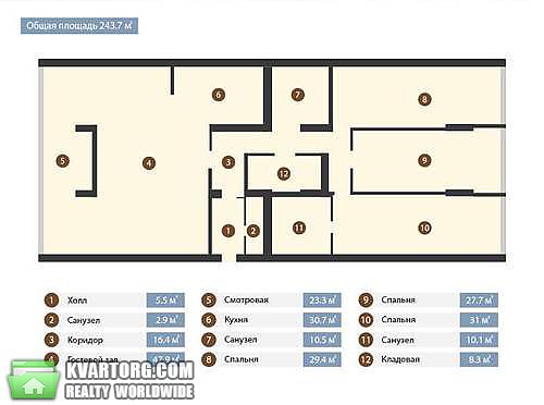 Sell 5-room apartment. Киев,  Саксаганского — photo 3