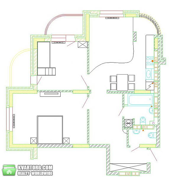 Sell 3-room apartment. Киев, Майорова — photo 2
