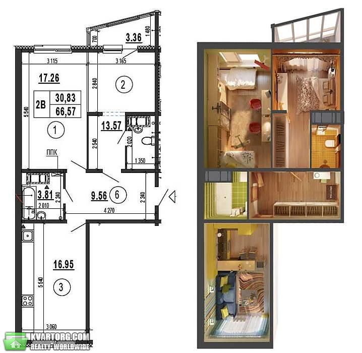 Sell 2-room apartment. Киев,  Гмыри — photo 2