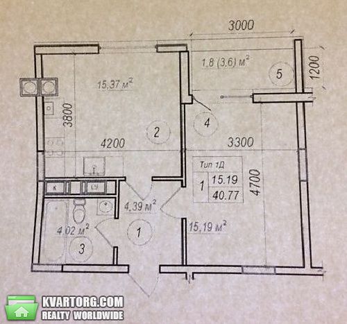 Sell 1-room apartment. Киев, Практичная — photo 2