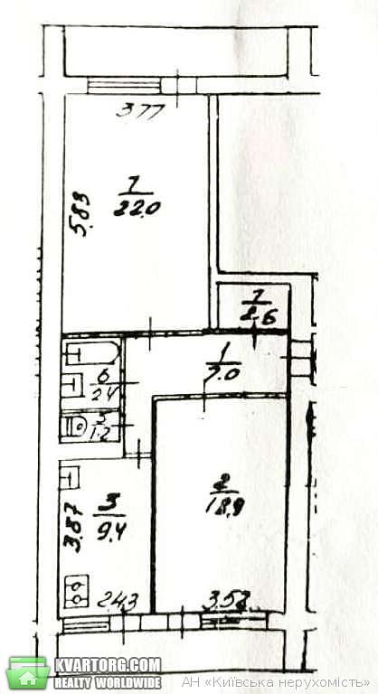 Sell 2-room apartment. Киев,  Васильковская — photo 7