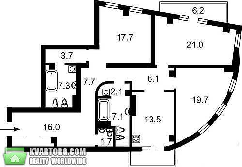 Sell 3-room apartment. Киев,  Саксаганского — photo 3