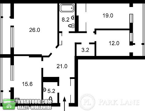 Sell 3-room apartment. Киев, Щорса — photo 2