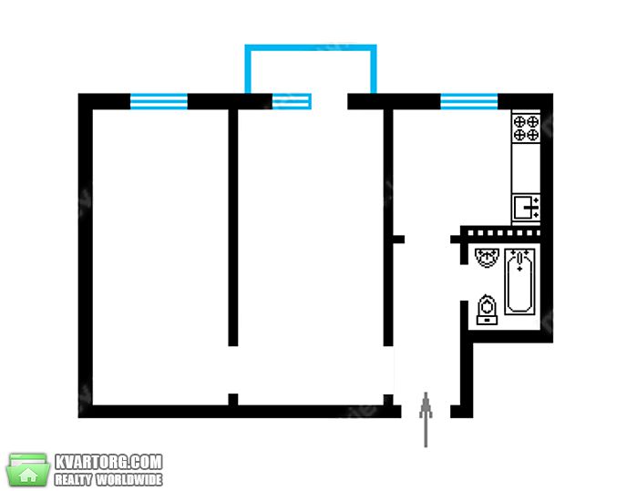 Sell 2-room apartment. Киев,  Пражская — photo 3