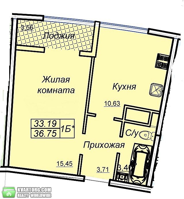 Sell 1-room apartment. Одесса, Генуэзская — photo 1