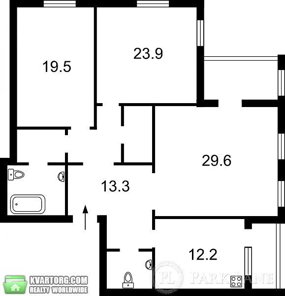 Sell 3-room apartment. Киев,  Срибнокильская — photo 3