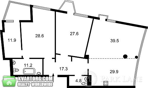 Sell 3-room apartment. Киев, Ломоносова — photo 3
