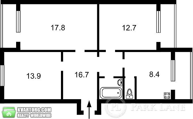 Sell 3-room apartment. Киев,  Бажана — photo 7