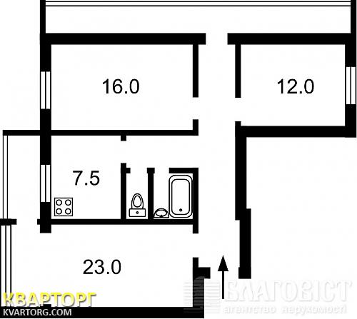 Sell 3-room apartment. Киев, Давыдова бул — photo 2