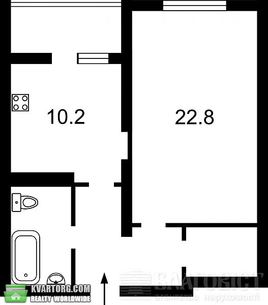 Sell 1-room apartment. Киев, Олевская — photo 5
