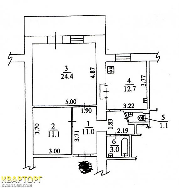 Sell 1-room apartment. Киев,  Саксаганского — photo 2