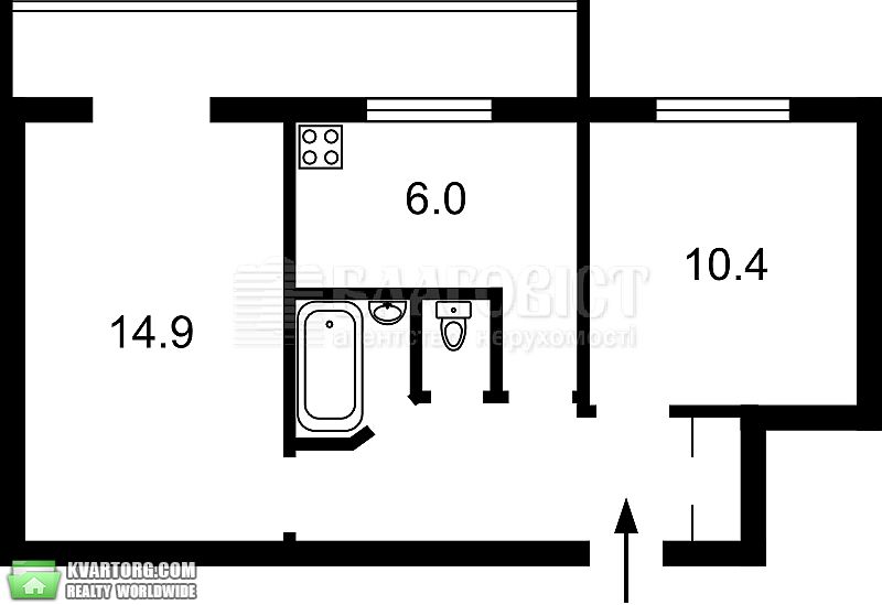 Sell 2-room apartment. Киев,  Бучмы — photo 8