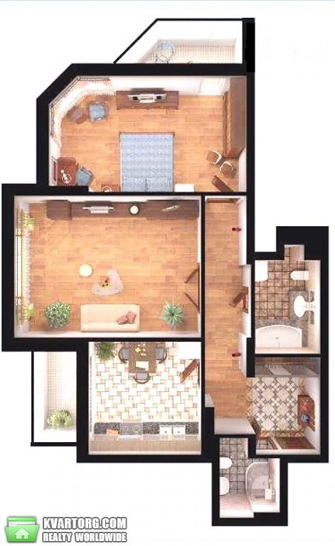 Sell 2-room apartment. Киев,  Краснопольская — photo 1