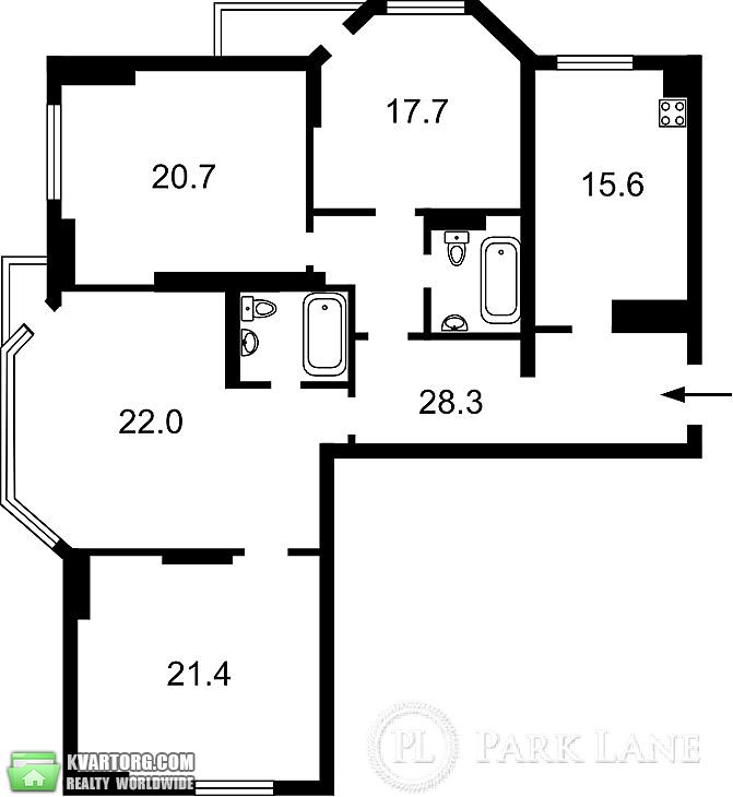 Sell 3-room apartment. Киев,  Мишуги — photo 2