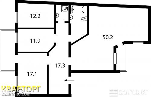 Sell 4-room apartment. Киев,  Шота Руставели — photo 2