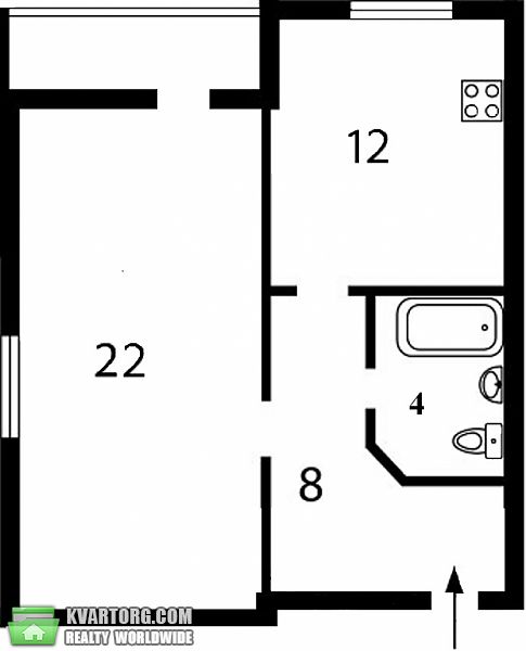 Sell 1-room apartment. Киев, Олевская — photo 5