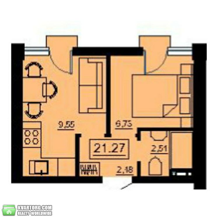 Sell 1-room apartment. Одесса, Товарный переулок — photo 4