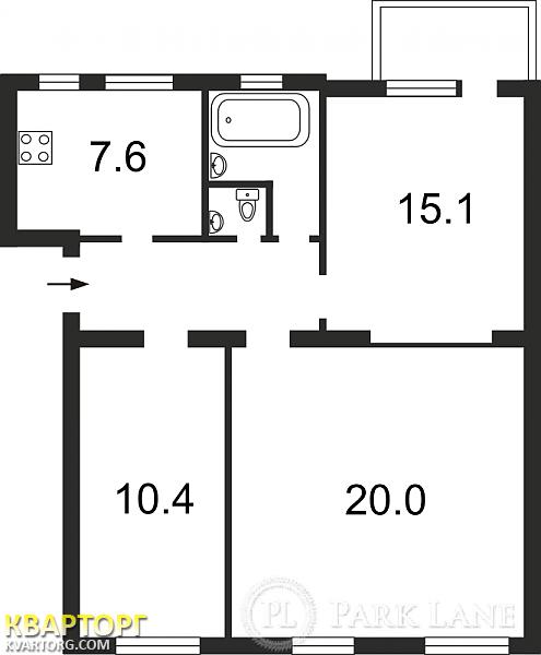 Sell 3-room apartment. Киев,  Довженко — photo 2