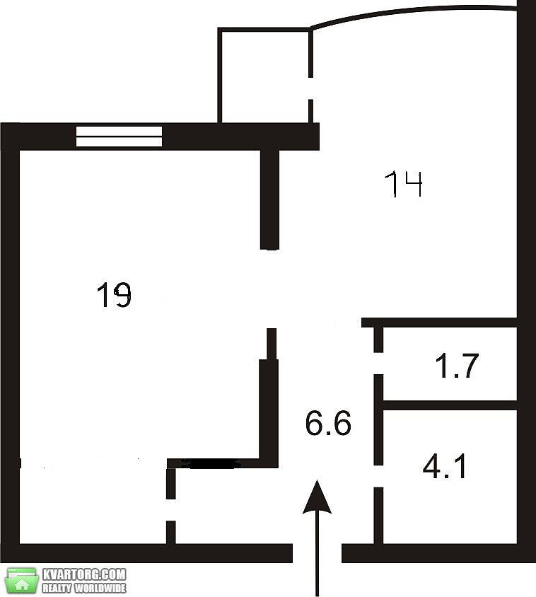 Sell 1-room apartment. Киев,  Кирило-Мефодиевская — photo 3