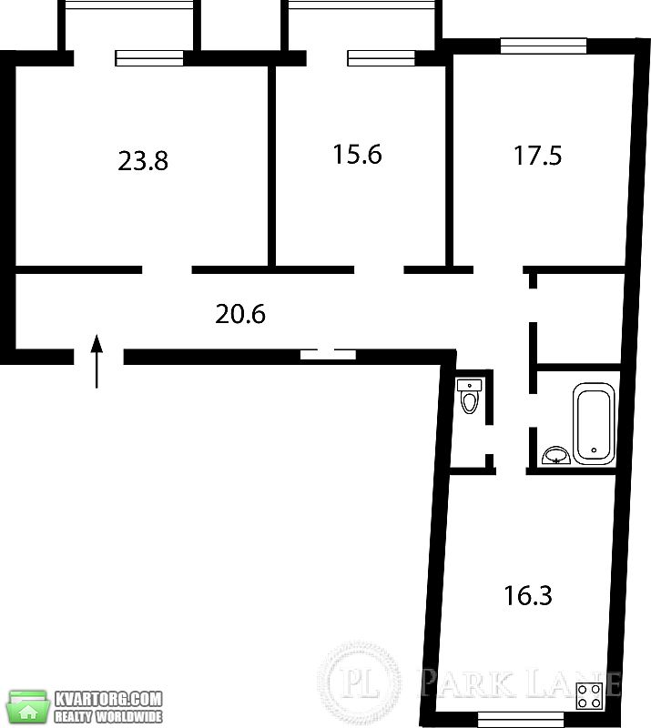 Sell 3-room apartment. Киев,  Саксаганского — photo 5