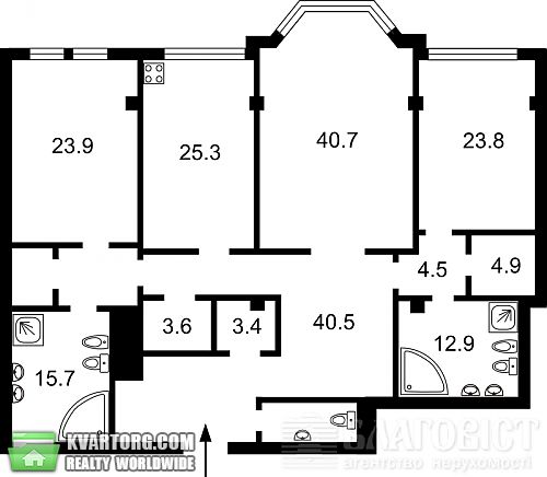 Sell 3-room apartment. Киев, Грушевского — photo 3